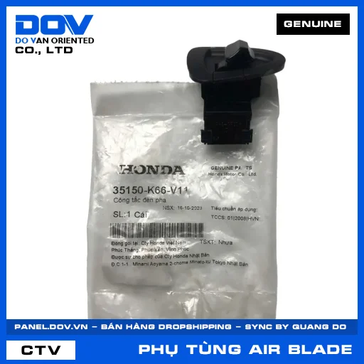 CÔNG TẮC ĐÈN PHA AIR BLADE 125 — 35150K66V11