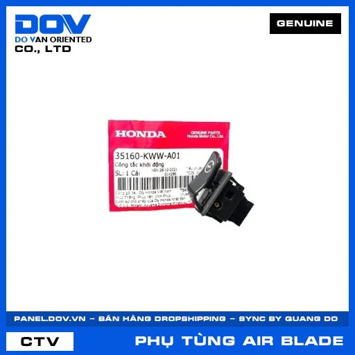 CÔNG TẮC KHỞI ĐỘNG AIR BLADE 110 — 35160KWWA01