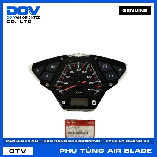 CỤM ĐỒNG HỒ TỐC ĐỘ AIR BLADE 125 — 37210K66V01