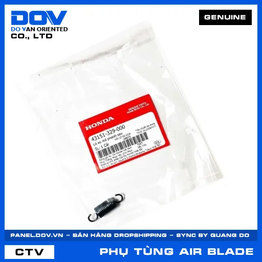LÒ XO MÁ PHANH SAU (bố thắng) AIR BLADE 110, AIR BLADE 125, AIR BLADE 125/150, AIR BLADE 125/160 — 43151329000