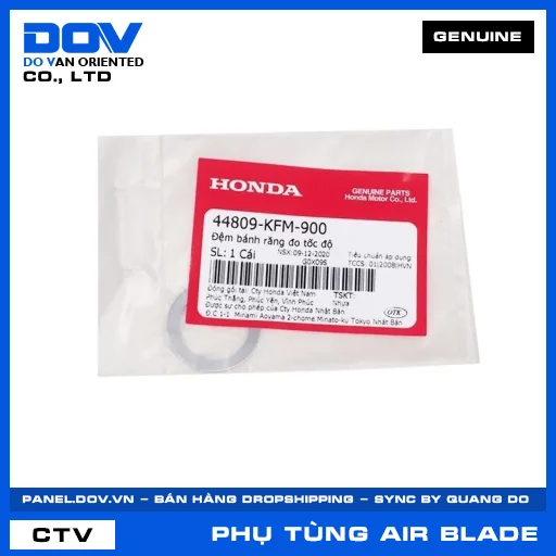 ĐỆM BÁNH RĂNG ĐO TỐC ĐỘ AIR BLADE 110 — 44809KFM900