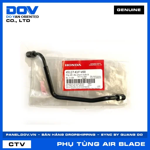 ỐNG DẪN DẦU PHANH TRƯỚC B (thắng) AIR BLADE 125/150 — 45127K1FV00
