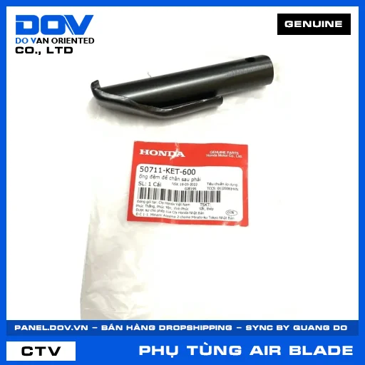 ỐNG ĐỆM ĐỂ CHÂN SAU PHẢI AIR BLADE 110 — 50711KET600