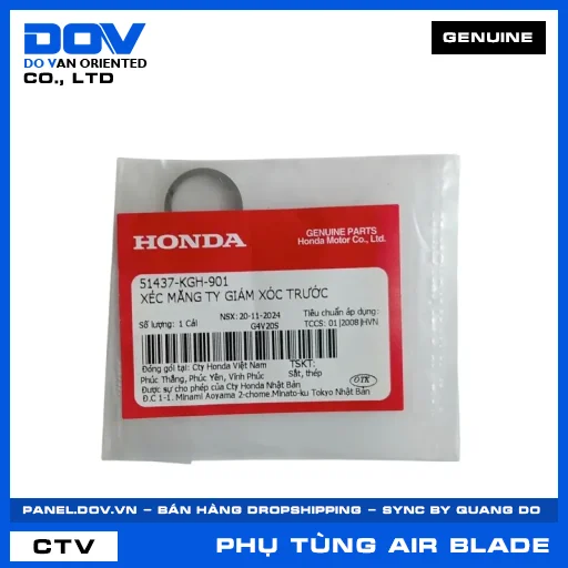 XÉC MĂNG TY GIẢM XÓC TRƯỚC (phuộc) AIR BLADE 110 — 51437KGH901