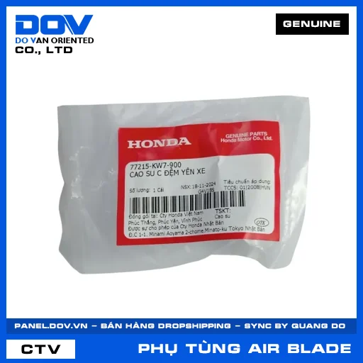 CAO SU C ĐỆM YÊN XE AIR BLADE 110 — 77215KW7900