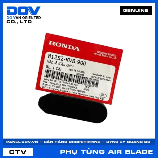 Nắp lỗ điều chỉnh AIR BLADE 110 — 81252KVB900
