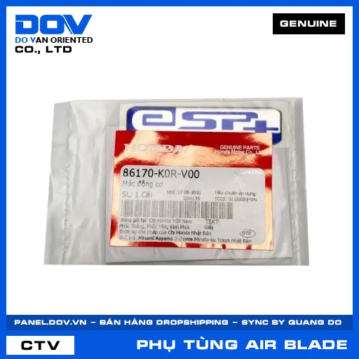 MÁC ĐỘNG CƠ AIR BLADE 125/160 — 86170K0RV00