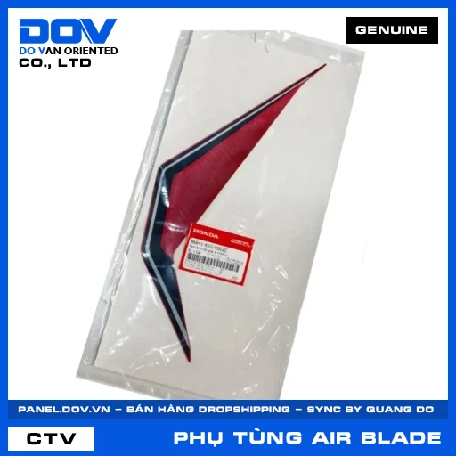 TEM ỐP TRƯỚC PHẢI A *TYPE2* AIR BLADE 125/150 — 86641K1GV00ZC