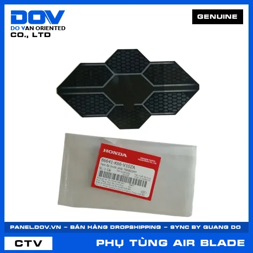 TEM ỐP TRƯỚC PHẢI *NHB25M* AIR BLADE 125 — 86641K66V10ZA
