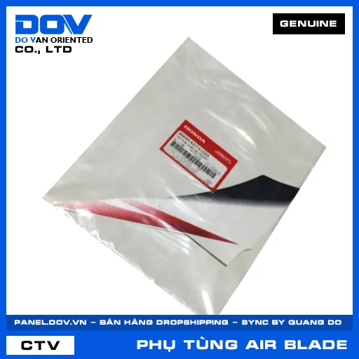 TEM B ỐP TRƯỚC TRÁI *R340X* AIR BLADE 125 — 86644K27V10ZA