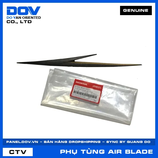 TEM ỐP ĐÈN FA TRƯỚC TRÁI *NHA6 AIR BLADE 110 — 87102KVGV20ZA
