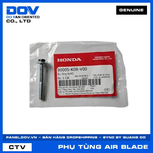 BU LÔNG 6X40 AIR BLADE 125/160 — 90005K0RV00