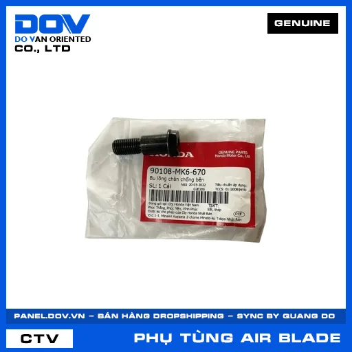 BU LÔNG CHÂN CHỐNG BÊN AIR BLADE 110 — 90108MK6670