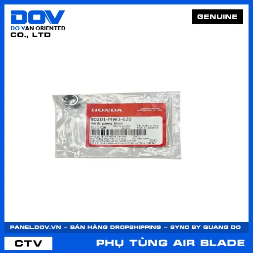 ĐAI ỐC GƯƠNG 10MM (kiếng) AIR BLADE 110, AIR BLADE 125 — 90201MW3620