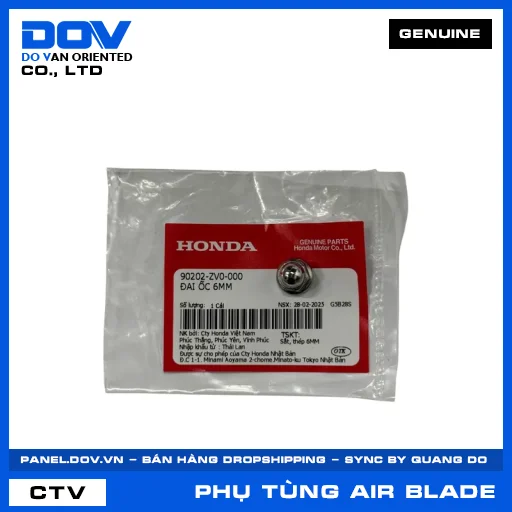 ĐAI ỐC 6MM AIR BLADE 110 — 90202ZV0000