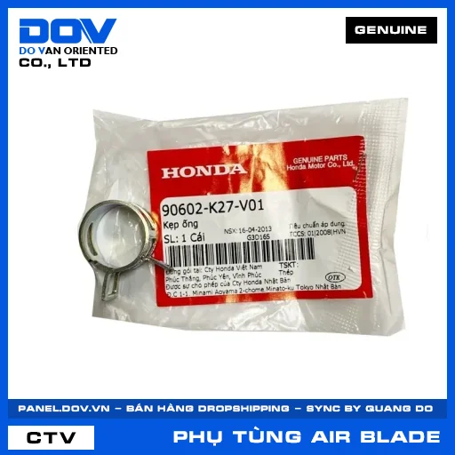 KẸP ỐNG AIR BLADE 125, AIR BLADE 125/150, AIR BLADE 125/160 — 90602K27V01