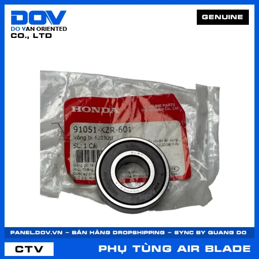 VÒNG BI 6203UU AIR BLADE 125 — 91051KZR601