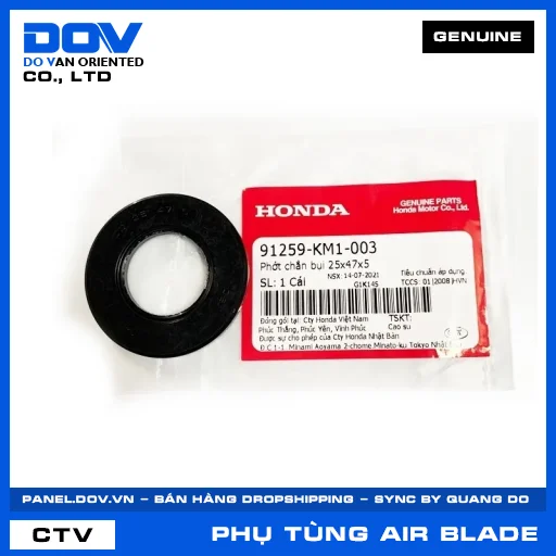 PHỚT CHẮN BỤI 25X47X5 AIR BLADE 110 — 91259KM1003