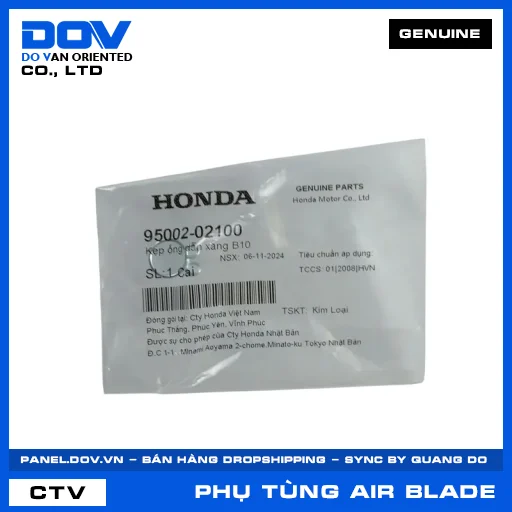 KẸP ỐNG DẪN XĂNG B10 AIR BLADE 110, AIR BLADE 125, AIR BLADE 125/150, AIR BLADE 125/160 — 9500202100