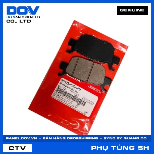 BỘ MÁ PHANH DẦU SAU (bố thắng) SH 125/150, SH 125/160 — 06435K0RV01