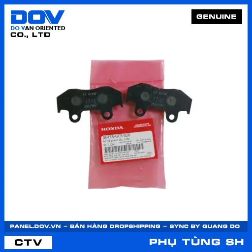 BỘ MÁ PHANH DẦU TRƯỚC (bố thắng) SH 125/150 — 06455GCS026