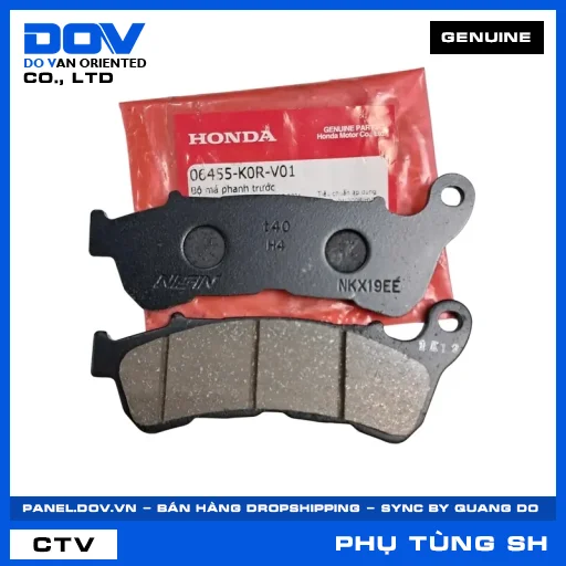 BỘ MÁ PHANH TRƯỚC (bố thắng) SH 125/150, SH 125/160 — 06455K0RV01
