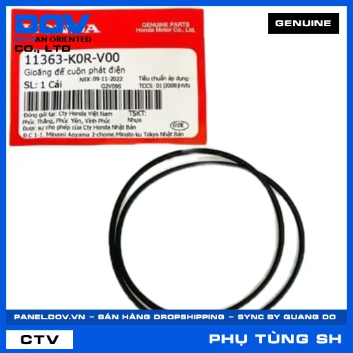 GIOĂNG ĐẾ CUỘN PHÁT ĐIỆN SH 125/150, SH 125/160 — 11363K0RV00