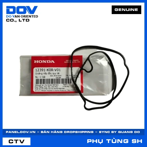 GIOĂNG NẮP ĐẦU QUY LÁT SH 125/150, SH 125/160 — 12391K0RV01