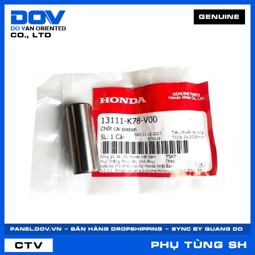 CHỐT CÀI PISTON SH 125/150 — 13111K78V00