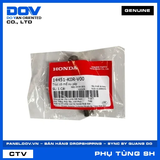 TRỤC CÒ MỔ XU PÁP SH 125/150, SH 125/160 — 14451K0RV00