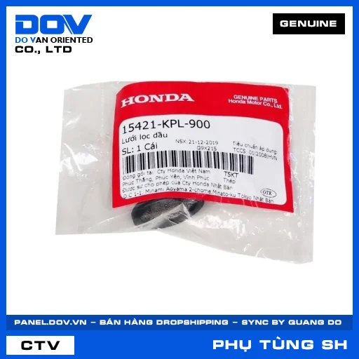 LƯỚI LỌC DẦU (lọc nhớt) SH 125/150 — 15421KPL900