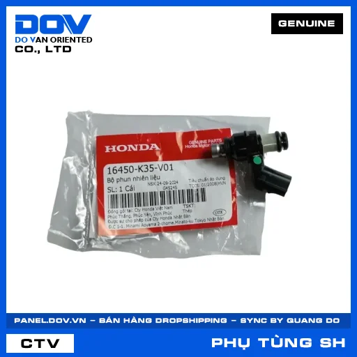 BỘ PHUN NHIÊN LIỆU SH 125/150 — 16450K35V01