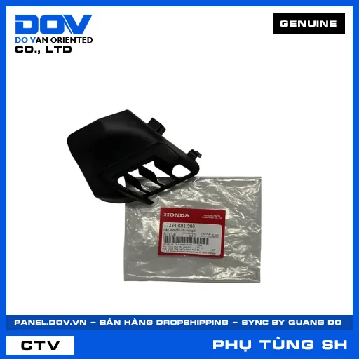 NẮP ỐNG DẪN BẦU LỌC GIÓ (lọc khí) SH 125/150 — 17234K01900