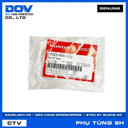 ỐNG NỐI XĂNG SH 125/150, SH 125/160 — 17525KBN900