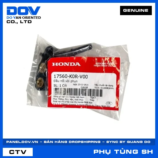 ĐẦU NỐI VÒI PHUN SH 125/150, SH 125/160 — 17560K0RV00