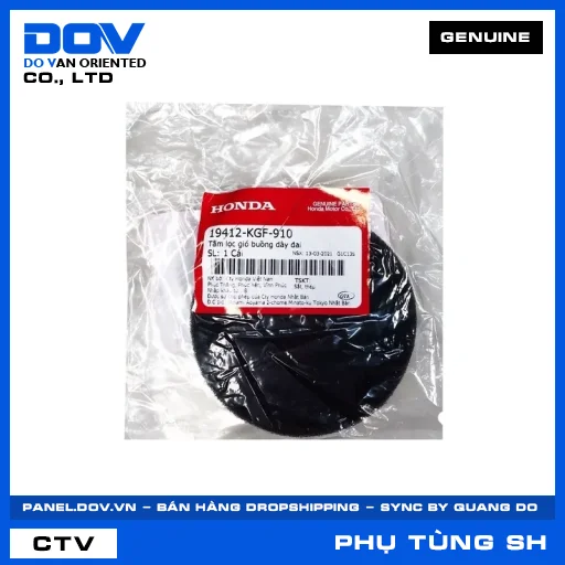 TẤM LỌC GIÓ BUỒNG DÂY ĐAI (lọc khí) SH 125/150 — 19412KGF910
