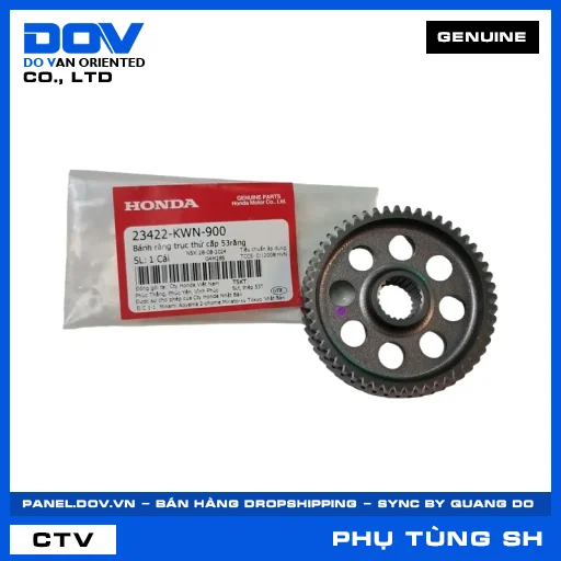 BÁNH RĂNG TRỤC THỨ CẤP 53RĂNG SH 125/150 — 23422KWN900