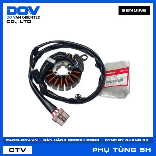 CUỘN DÂY MÁY PHÁT ĐIỆN SH 125/150, SH 125/160 — 31220K0RV01