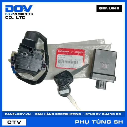 BỘ KHÓA ĐIỆN SH 125/150 — 35010K01900