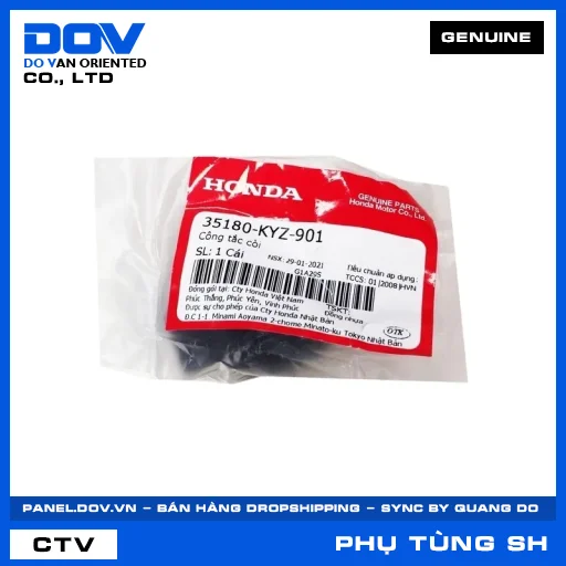 CÔNG TẮC CÒI SH 125/150 — 35180KYZ901
