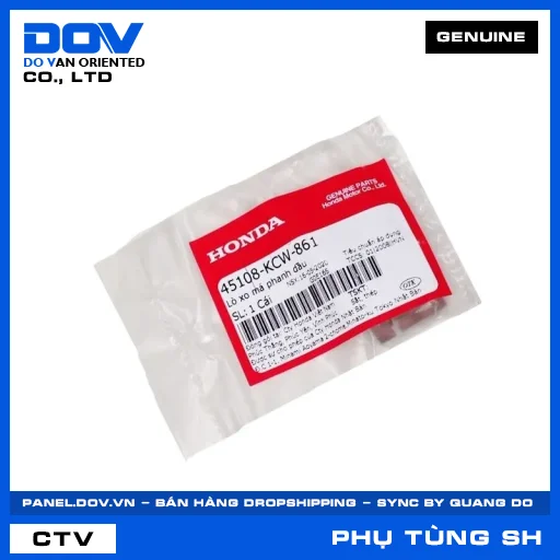 LÒ XO MÁ PHANH DẦU (bố thắng) SH 125/150 — 45108KCW861