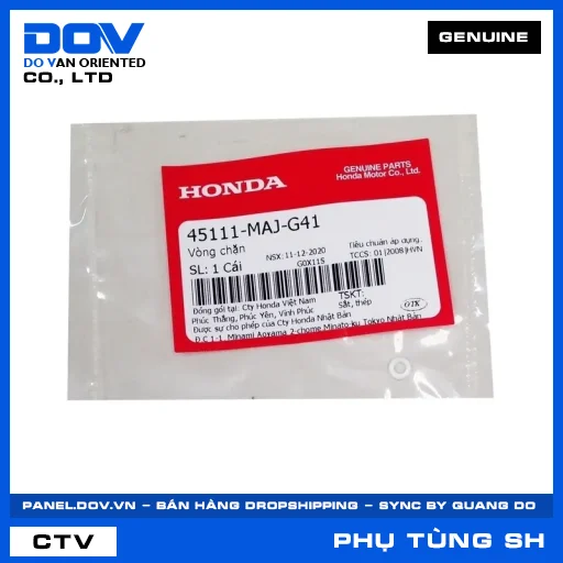 VÒNG HÃM SH 125/150, SH 125/160 — 45111MAJG41