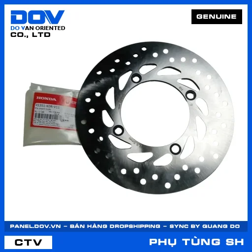 ĐĨA PHANH TRƯỚC (đĩa thắng) SH 125/150, SH 125/160 — 45351K0RV11