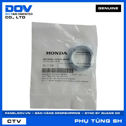 ĐAI ỐC HÃM CỔ LÁI SH 125/150, SH 125/160 — 50306GN5900