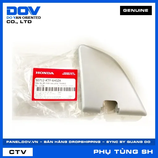 NẮP ỐP ĐỂ CHÂN SAU PHẢI *NHA60 SH 125/150 — 50712KTF640ZA