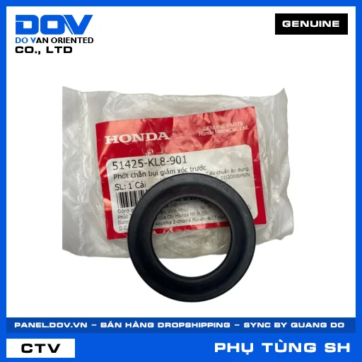 PHỚT CHẮN BỤI GIẢM XÓC TRƯỚC (phuộc) SH 125/150, SH 125/160 — 51425KL8901