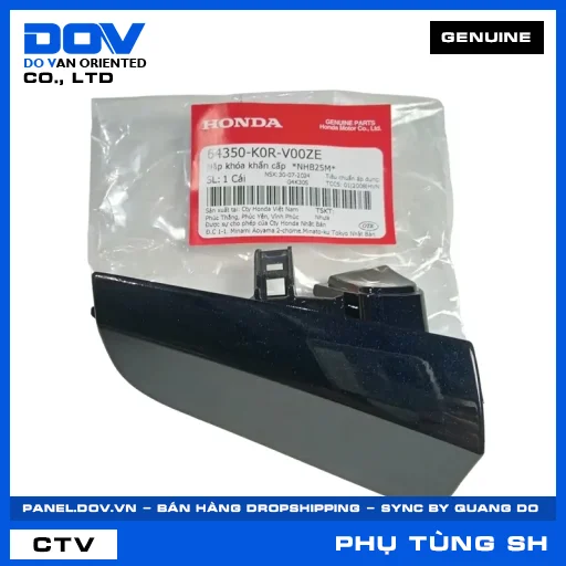 NẮP KHÓA KHẨN CẤP *NHB25M* SH, SH 125/150, SH 125/160 — 64350K0RV00ZE