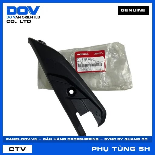 NẮP ỐP ĐỂ CHÂN SAU PHẢI *NH-1* SH, SH 125/150 — 83410K01900ZA