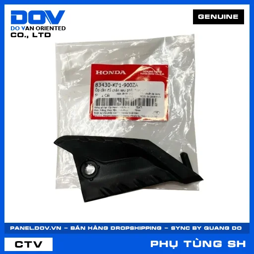 ỐP CẦN ĐỂ CHÂN SAU PHẢI *NH-1* SH 125/150, SH 125/160 — 83430K01900ZA