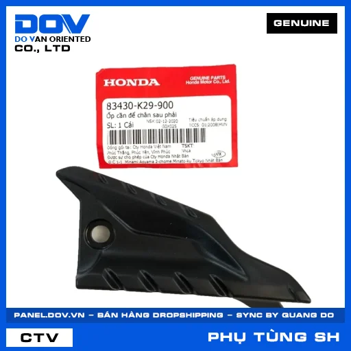 ỐP CẦN ĐỂ CHÂN SAU PHẢI SH — 83430K29900